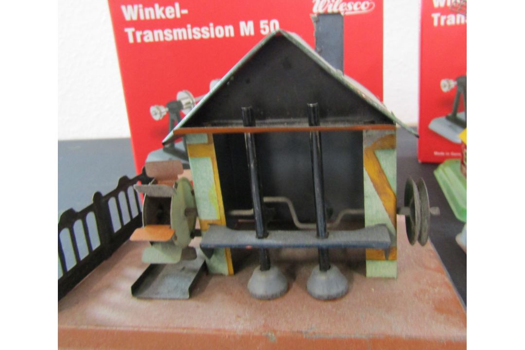 Selection of steam engine transmissions including, 2 Wilesco winkel- M50s, a M55,  2 large Wilesco - Image 8 of 10