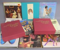 Large collection of vinyl records includes Super-Stereo albums, classical, etc