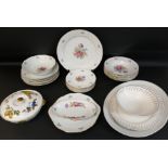 Thun Czechoslovakia part dinner service, Royal Worcester Evesham lidded tureen, Victorian meat plate