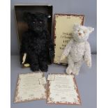 2 Limited Edition Steiff teddy bears 1912 replica 406829 02763/3000 & 1911 replica 406645 2623/3000