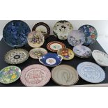 Selection of decorative plates and dishes some form collections including Bamboo, Noritake,