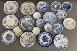 Collection of Spode/Copeland & Garrett plates & dishes from the 19th century & later
