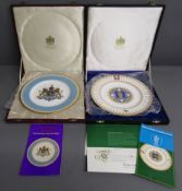 2 Spode collectors plates - The Imperial Plate of Persia & The Salisbury Cathedral Plate limited