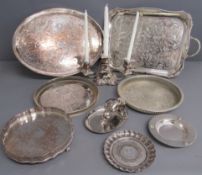 Silver plate includes large Viners tray - Viners Commemorative Jubilee tray - boy looking at frog