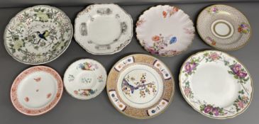 Eight Spode Copeland & Garrett etc 19th century plates
