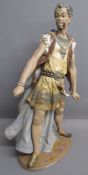 Lladro Gres Othello male warrior figure (01013510) - approx. 45.5cm tall