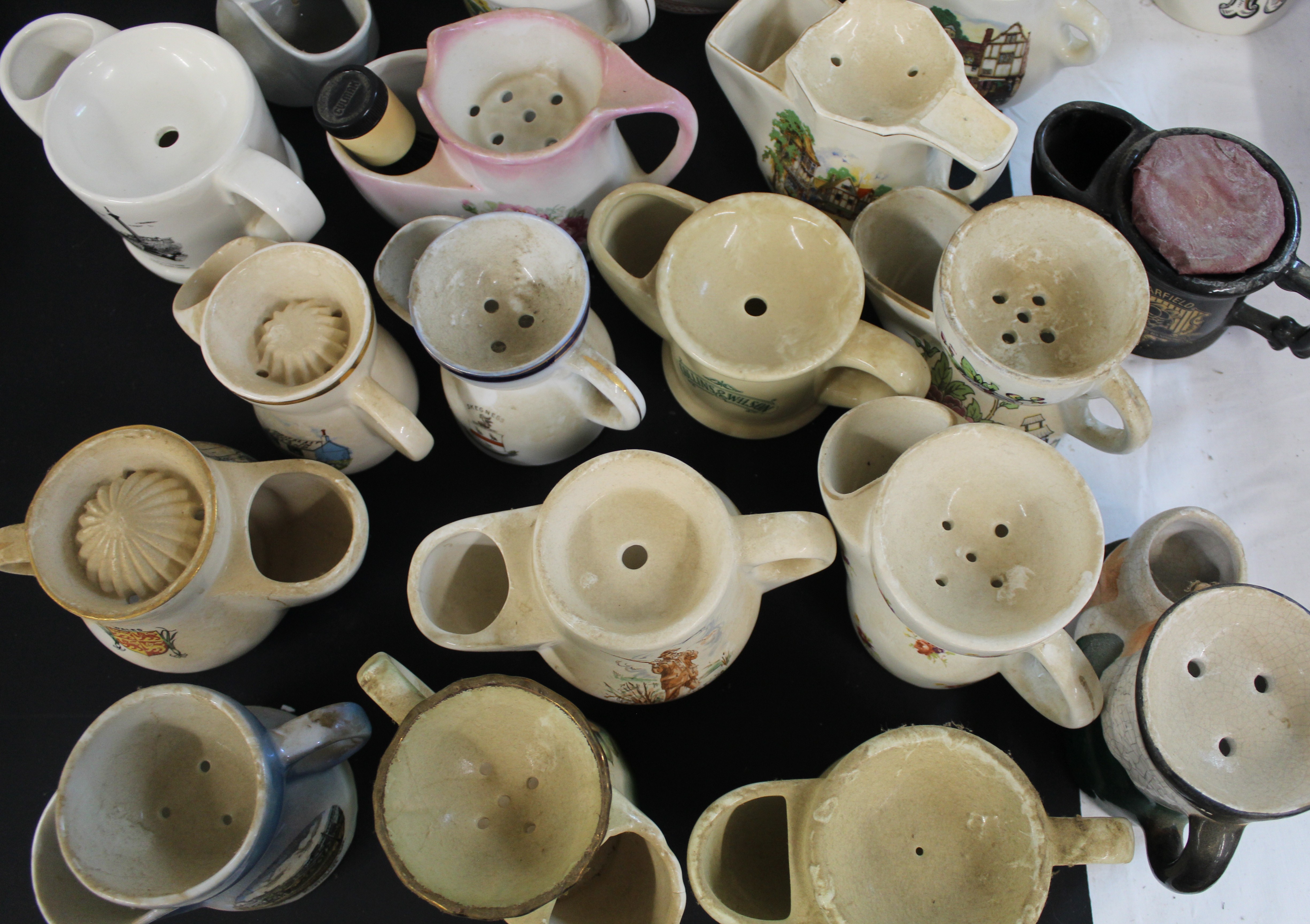 Over 60 shaving mugs of various design and commemorative - Image 3 of 5