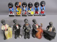 Collection of Gollys and Jazz players