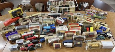 Large quantity of diecast vehicles, mainly boxed, including Days Gone By
