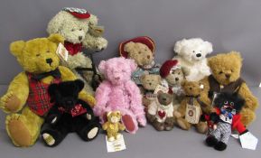 Teddy Bears includes  - Bears from the past Abigail - handstitched mohair Maylon bear - Heartfelt