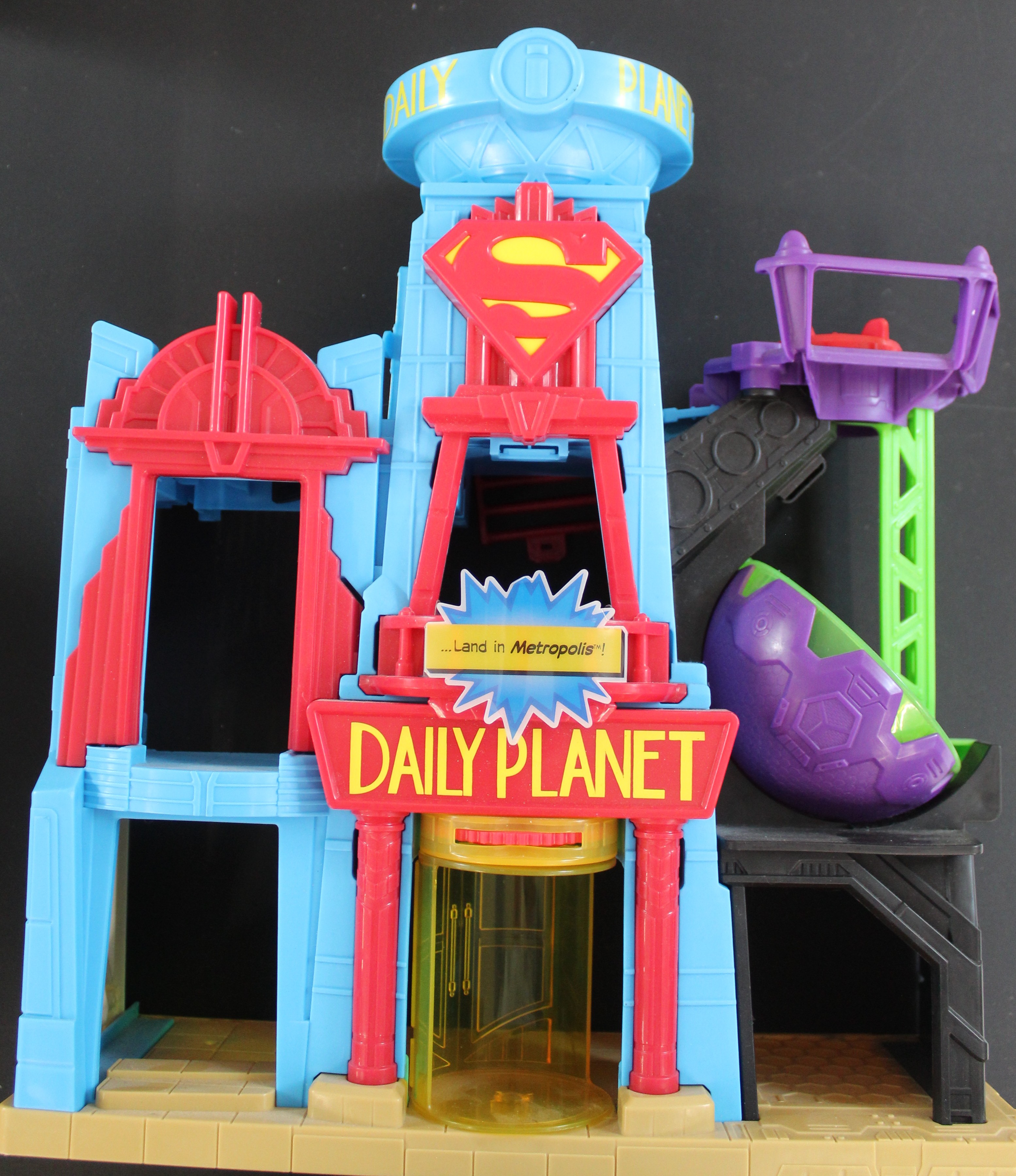 Fisher Price Imaginext DC Super friends Batman character toy sets, including , Jail, Hall of Doom, - Image 4 of 5