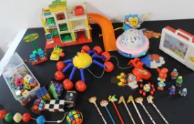 Children's toys play worn, Service Station, Activity toys, Rubik Cubes, Weebles & other toys and