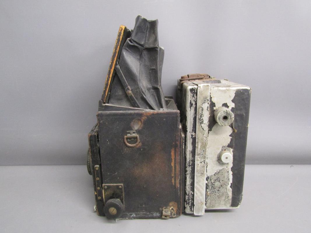 Cameras includes Special P Ruby with Frankfurt No 51475 Anticomar lens - oil lamp magic lantern - - Image 3 of 14
