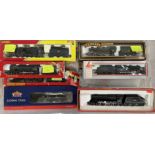 4 Hornby locomotives, Bachmann Jubilee Class, Mainline Railway & a Lima locomotive