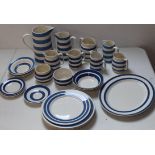 Staffordshire Ironstone Chef Ware and Corden Bleu ware, mixed jugs, plates, bowls 25 items