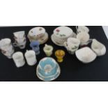 Mixed selection of part tea services including Midwinter Stylecraft, Gainsborough, Duchess,