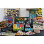 Over 30 different board games including Ker Plunk, World Cup Cricket, table tennis, typewriter,