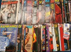 Near complete run of Kerrang magazines, from No. 1 (June 1981 - Nov 2002), also included various