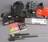 CB radio items - Amstrad CB 901 - 2 x Midland CB 27/81 - Harrier BB Power Pack - G-Comm - Fidelity