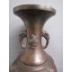 Pair Japanese Meiji period bronze vases decorated with relief decoration of birds and flowers - - Image 2 of 12