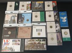 17 x uncirculated mainly Royal Mint £2 coin sets (20 coins)