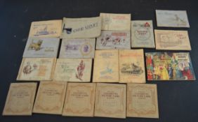 Albums of cigarette cards, including modern Naval craft, aeroplanes, safety first, dogs, film