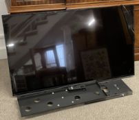 JVC 55 inch TV with wall brackets