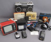 Binatone Sportable MK4 - Challenge All transistor radio - Dansette 222 radio - Vega 342 portable