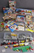 Lego includes trains 7735 & 7730 - Star Wars 75184 advent calendar - 7834 crossing - empty and