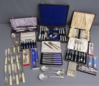 Cutlery includes cased fish servers - fish knives and forks - spoons - cake forks - knives - seafood