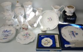 Quantity of Aynsley bone china - mostly Little Sweetheart, including limited edition Crown Bowl 2000