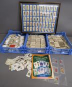 3 trays of cigarette cards - framed Military Uniforms of the British Empire
