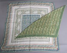 2 Jaeger silk scarves