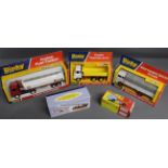 Five modern Dinky models all boxed