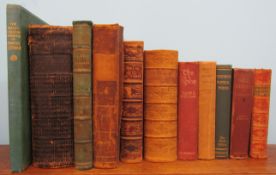 Books includes Tennyson's Poetical Works - Lord Macaulay's Essays - Daniel Deronda by George