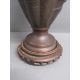 Pair Japanese Meiji period bronze vases decorated with relief decoration of birds and flowers - - Image 11 of 12