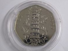 Kew Garden 1759 - 2009 50p coin