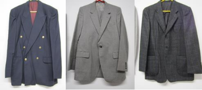 Yves St Laurent navy blazer - Christian Dior 2 piece  suit - Yves St Laurent wool blazer