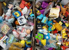 Large quantity of McDonalds collectables / toys including early Hamburglar, Star Wars, Lego Movie,
