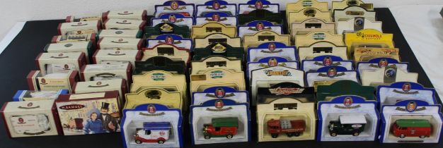 Selection of 61 Lledo, Oxford, Vanguard, promotors diecast models, some limited edition