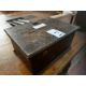 A 19th century lidded oak hinged-top box previously used as a votive candle payment repository, - Image 5 of 6