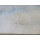 Print; misty farmland, framed and glazed - Image 2 of 2