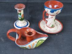 Torquay / Devon motto ware pottery; a ca