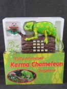 A Fully Animated Karma Chameleon telepho