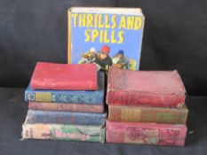 A quantity of vintage books including Black Beauty.
