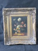 Oil on board (20thC School).