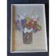 Watercolour, still life of flowers, fram - Image 1 of 2