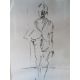 A charcoal sketch of a gentleman from be - Image 3 of 3