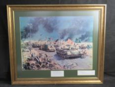 Signed limited edition print; The Basrah