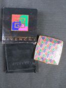 Givenchy makeup compact in original packaging.
